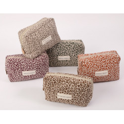 pochette léopard 22*15cm Sophie janière