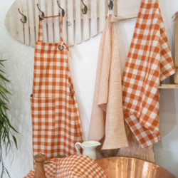 lot de 3 torchons carreau brique 50*70 cm