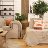 coussin delicatesse 50*50 ECRU