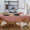 Nappe enduite GINKGO BRIQUE 250*150