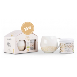 Duo Thé blanc Amandine et Mug Noël 2025