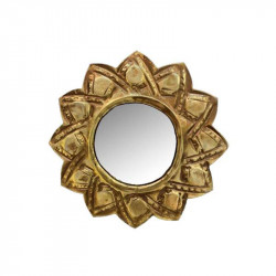 Miroir Ibiza PM Metal Platine Maison de Lilo
