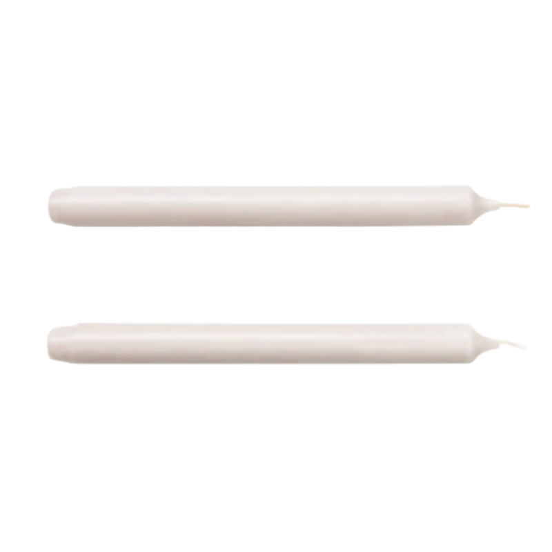 Lot de deux bougies LIN coniques Rader