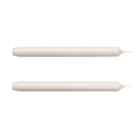 Lot de deux bougies LIN coniques Rader