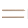 Lot de deux bougies GALET coniques Rader