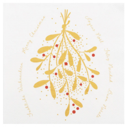 Serviette papier Couronne de gui Räder
