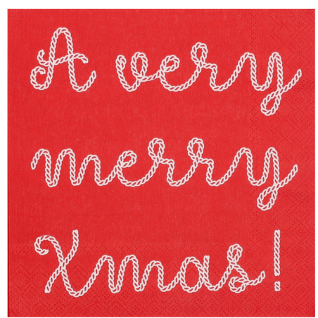 Serviette papier Joyeux Noël 2025 Räder