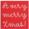 Serviette papier Joyeux Noël 2025 Räder
