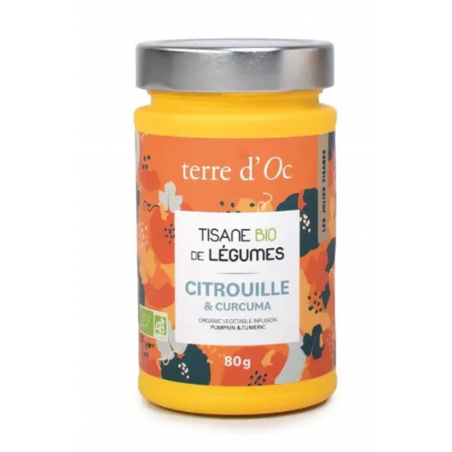 Tisane CITROUILLE & CURCUMA 100g Bio