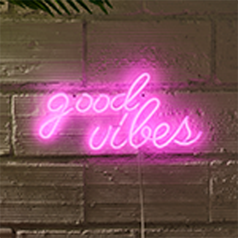 Led neon good vibes