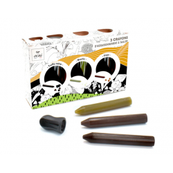 Coffret 3 crayons Truffe, basilic, cèpe OCNI