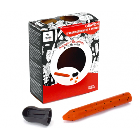 Coffret crayon piment d'espelette/truffe noire OCNI
