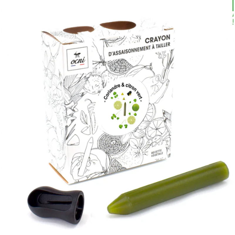 Coffret un crayon coriandre/citron vert OCNI