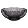 Coupe à fruit cosy noire 25cm Bastide