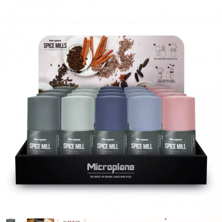 Moulin à épices coloris assortis MICROPLANE