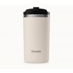 Travel mug Pastel sable 350 ml Qwetch