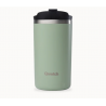 Travel mug Pastel vert tilleul 350 ml Qwetch