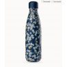 Bouteille isotherme flowers bleu nuit 500 ml