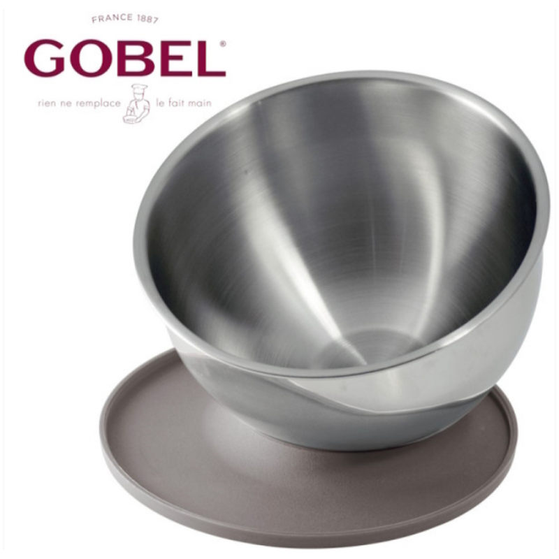 Cul de poule+couvercle base Ø24cm GOBEL