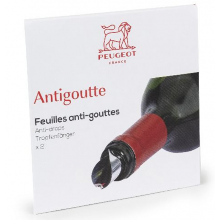 Pochette de 2 anti goutte PEUGEOT