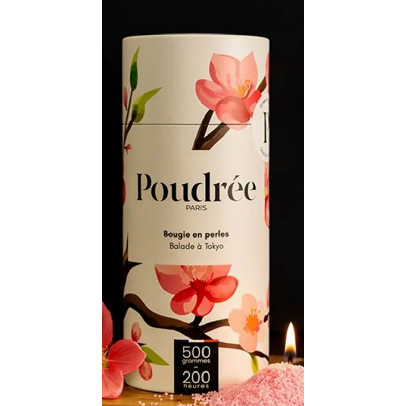Bougie POUDREE balade à Tokyo 500g