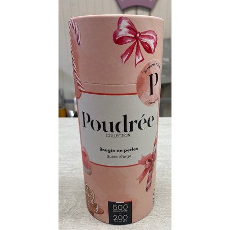 Bougie POUDREE Sucre d'Orge collection Noel 500g