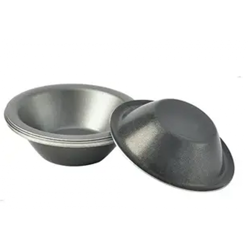 6 moules Pastéis de Nata 8*2cm alu revêtu Patisse