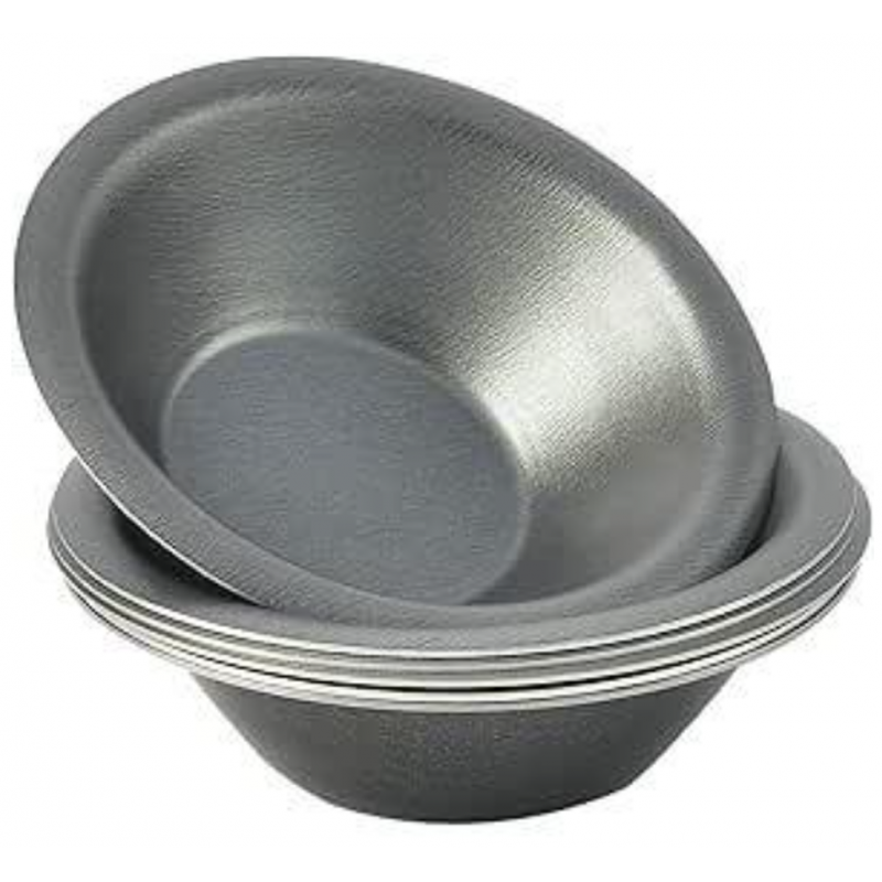 6 moules Pastéis de Nata 5.5*1.5cm alu revêtu Patisse