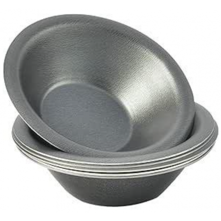 6 moules Pastéis de Nata 5.5*1.5cm alu revêtu Patisse