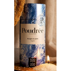 Bougie POUDREE Saphir 500g