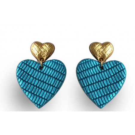 B.O Lovely Bleu croco DEMISEL