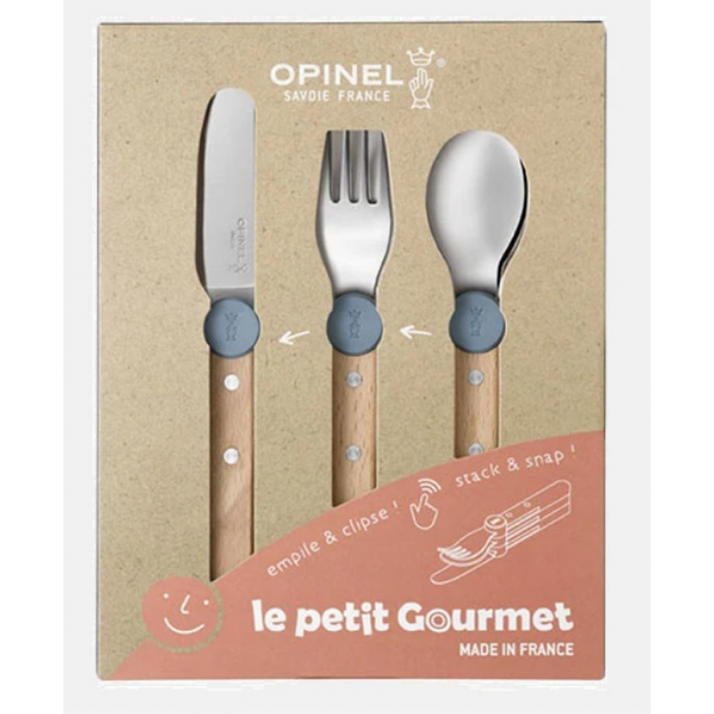 Coffret gourmet Bleu pluie OPINEL