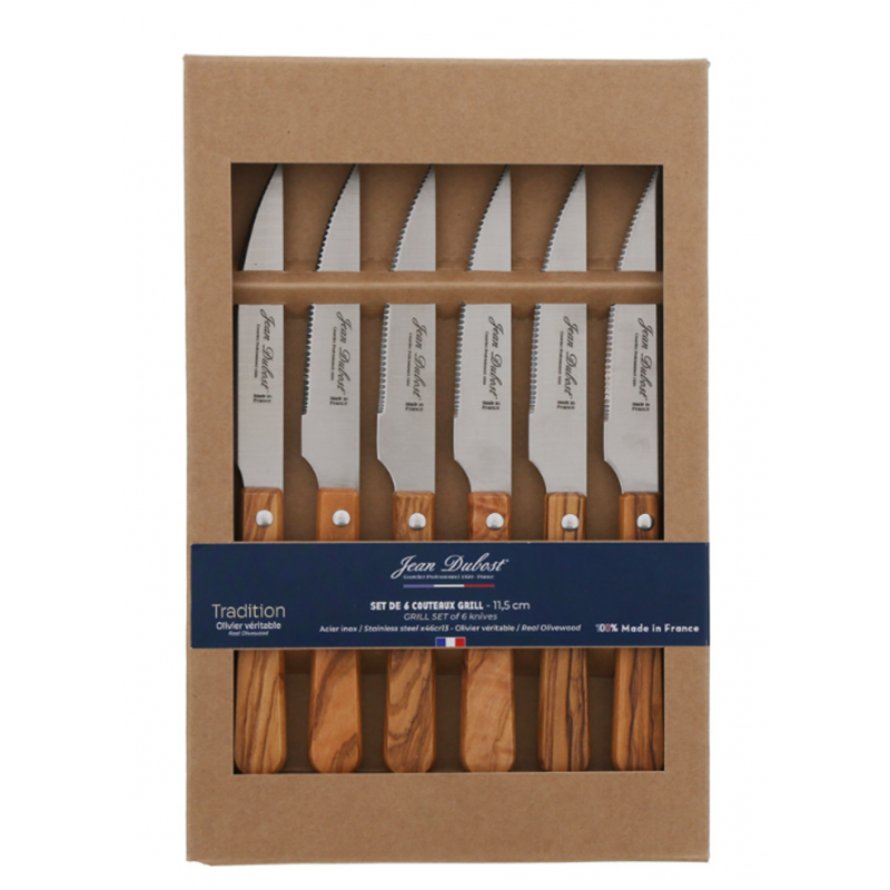 Coffret 6 couteaux Dubost Bastide
