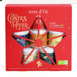 Coffret 6 thés de Noël 2025 50g