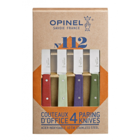 Coffret 4 couteaux les essentiels 112 OPINEL