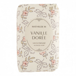 Savon parfumé Cachemire exquis Vanille Dorée