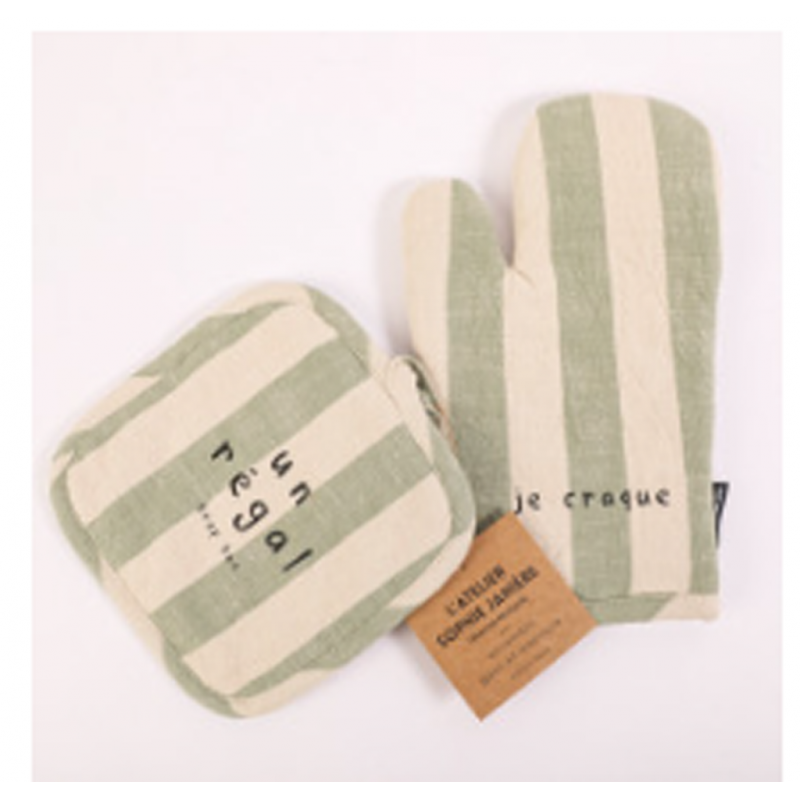 lot gant manique "Un régal" S.janiere