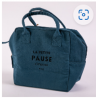 Lunchbag Brique la p'tite pause s'impose S.Janière