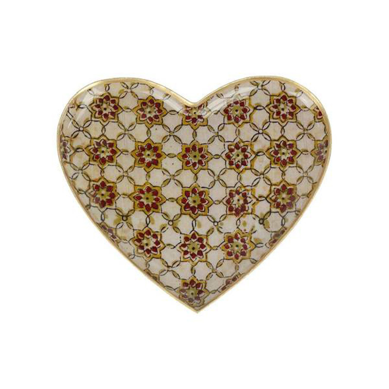 plateau coeur metal zellige