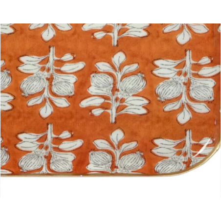 mini plateau rond  Alhambra terra