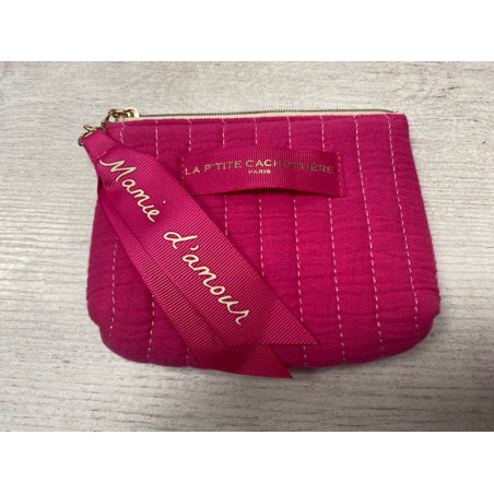 Porte monnaie rose La petite cachotière