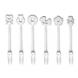 Lot de 6 fourchettes Love