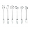 Lot de 6 fourchettes Love