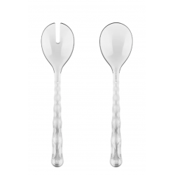 Couverts salade Vanity transparent Guzzini