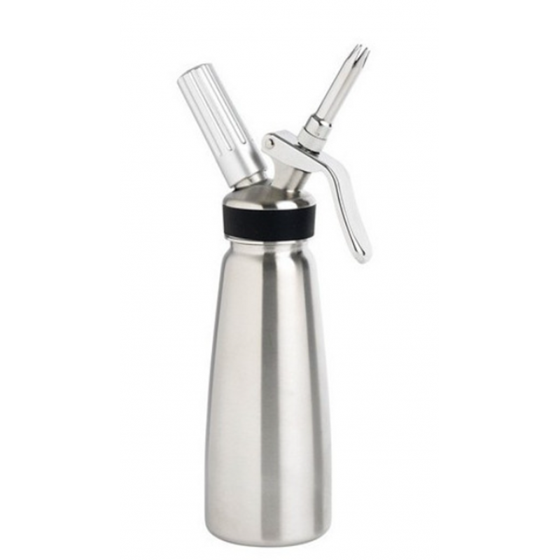 Siphon chaud/froid 0.5l+douilles inox MASTRAD