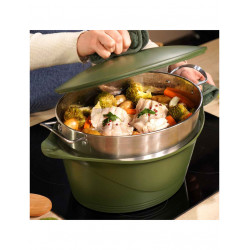 Panier vapeur inox pour cocotte 33 cm COOKUT