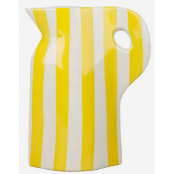 vase pichet artist jaune
