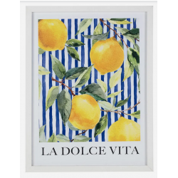 Cadre deco citron medi 32*42