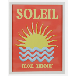 Cadre deco soleil gallery 32*42