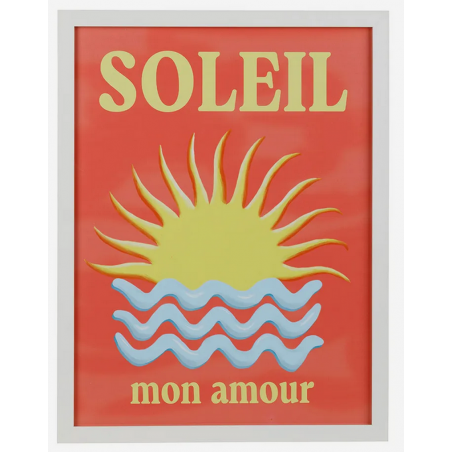 Cadre deco soleil gallery 32*42